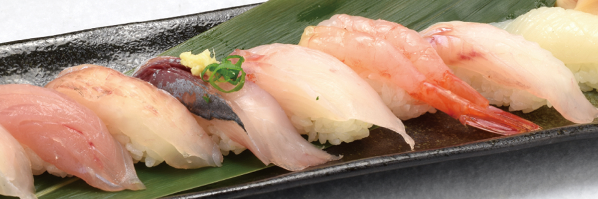 日本海の地魚/寿司
